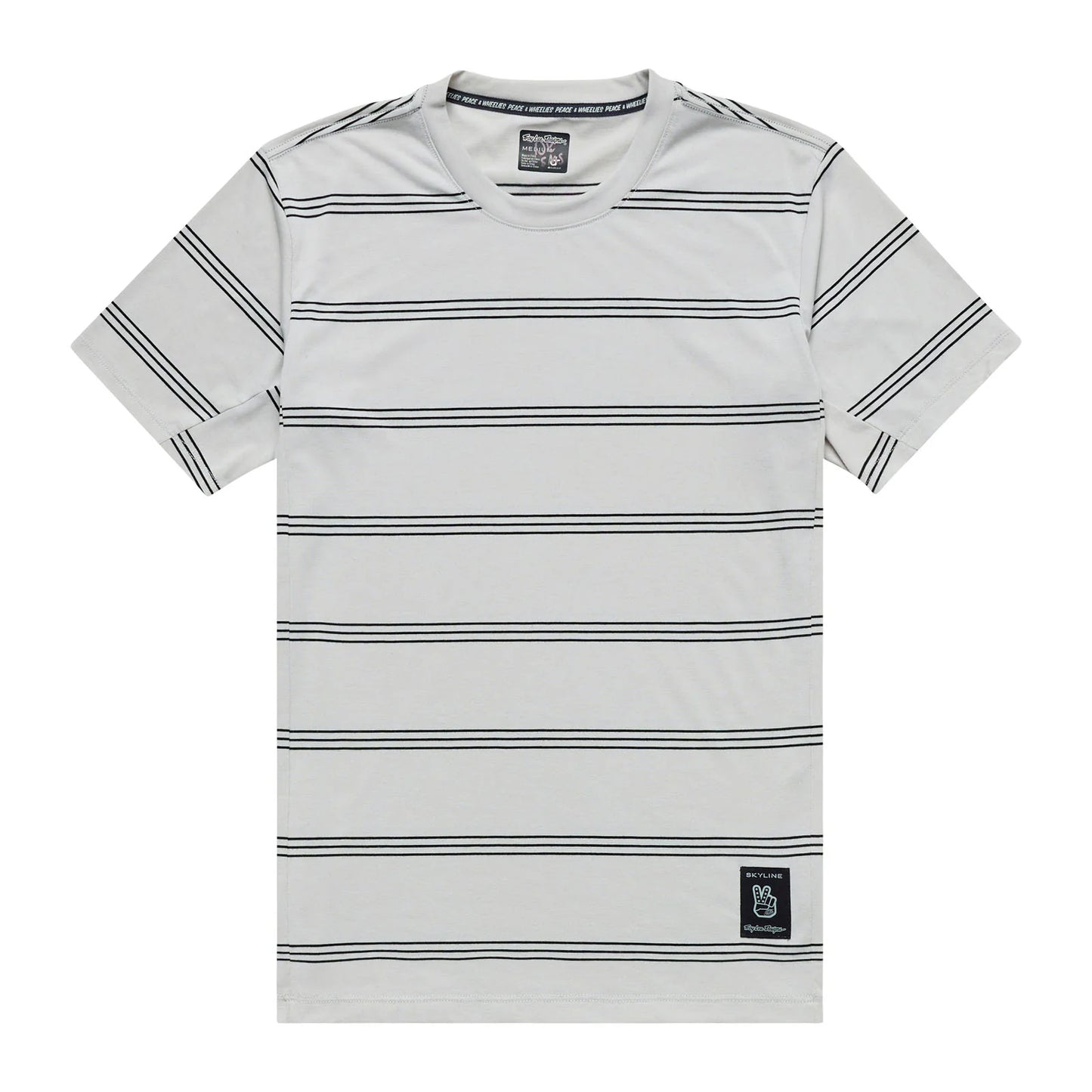 Troy Lee Designs Skyline Short Sleeve Ride Tee - Washed Out - Limestone