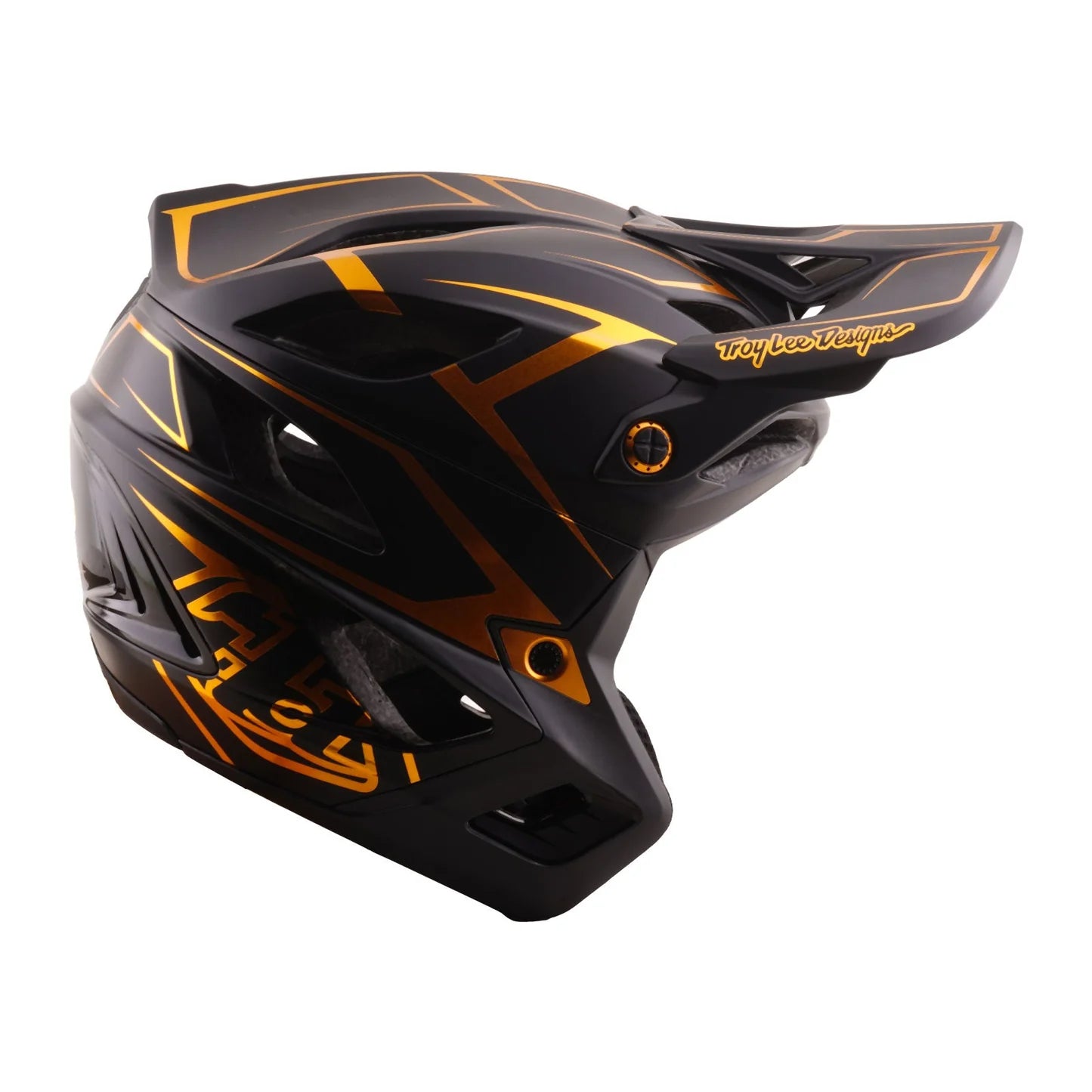 Troy Lee Designs Stage Stunt MIPS MTB Helmet - Pinstripe - Black