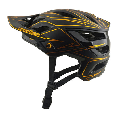Troy Lee Designs A3 MIPS MTB Helmet - Pinstripe - Black