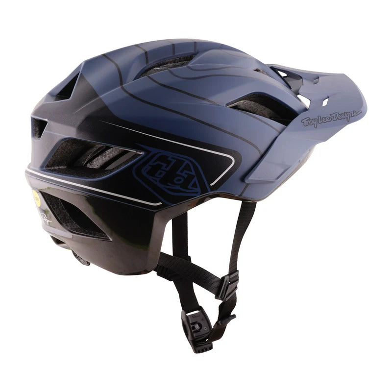 Troy Lee Designs Flowline SE MTB Helmet - Dipped - Slate-Charcoal