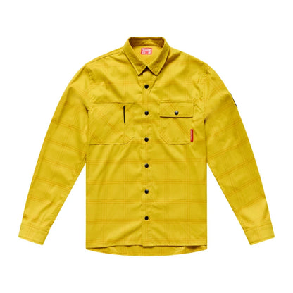 Troy Lee Designs Ruckus Ride Flannel Shirt - YD Plaid - Acid