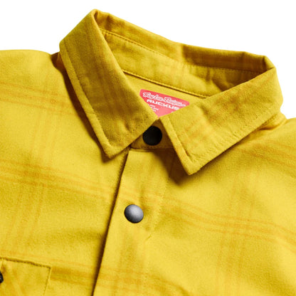 Troy Lee Designs Ruckus Ride Flannel Shirt - YD Plaid - Acid