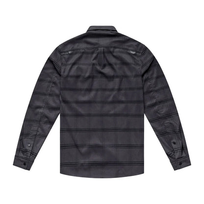 Troy Lee Designs Ruckus Ride Flannel Shirt - YD Plaid - Coal
