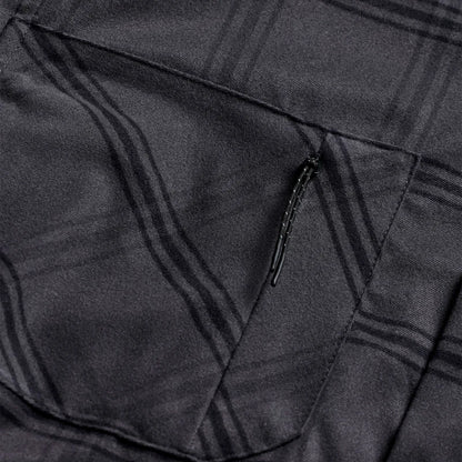 Troy Lee Designs Ruckus Ride Flannel Shirt - YD Plaid - Coal