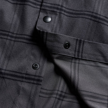 Troy Lee Designs Ruckus Ride Flannel Shirt - YD Plaid - Coal