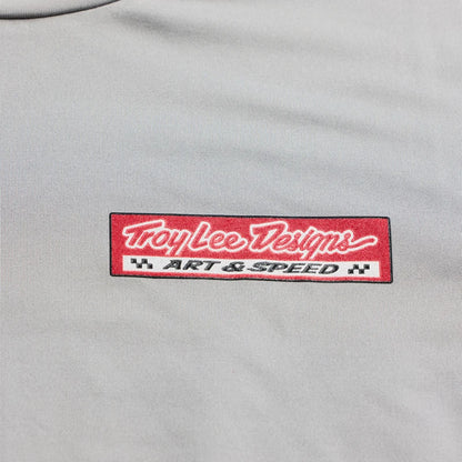 Troy Lee Designs Ruckus Long Sleeve Ride Tee - Custom Paint - Mid Gray