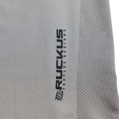 Troy Lee Designs Ruckus Long Sleeve Ride Tee - Custom Paint - Mid Gray