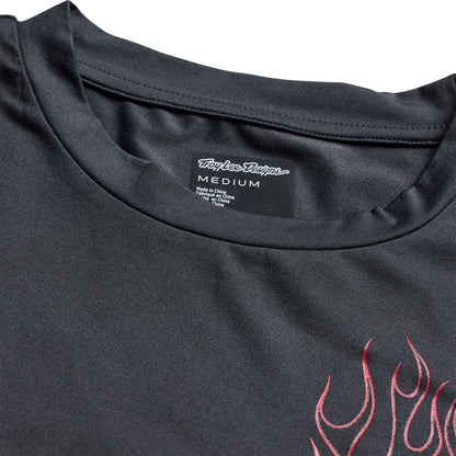 Troy Lee Designs Ruckus Long Sleeve Ride Tee - Ember - Carbon