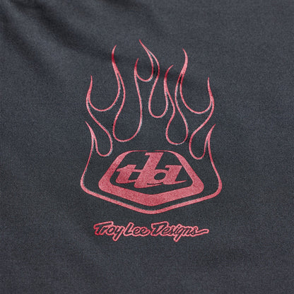 Troy Lee Designs Ruckus Long Sleeve Ride Tee - Ember - Carbon