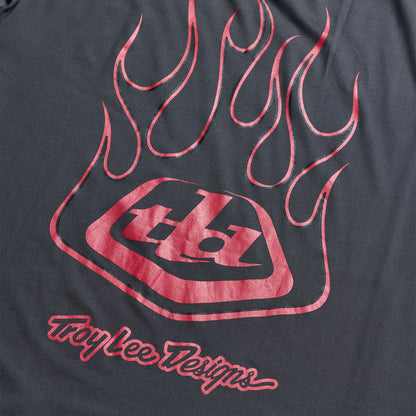Troy Lee Designs Ruckus Long Sleeve Ride Tee - Ember - Carbon