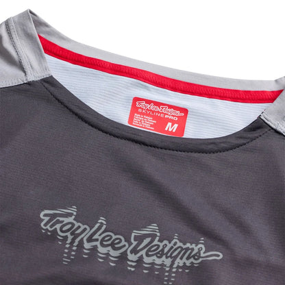 Troy Lee Designs Skyline Pro Long Sleeve MTB Jersey - Descend - Carbon