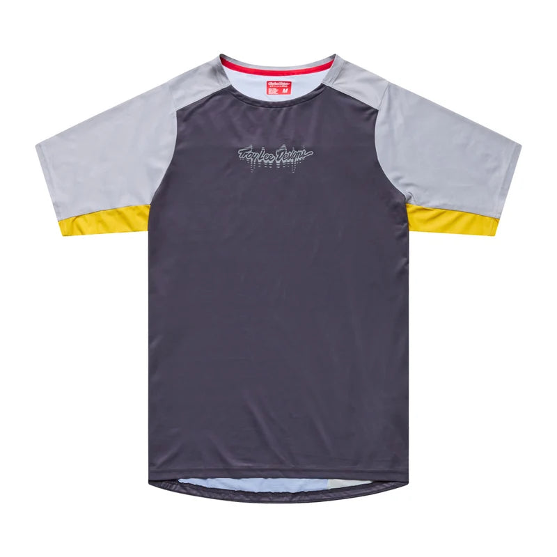 Troy Lee Designs Skyline Pro Short Sleeve MTB Jersey - Descend - Carbon