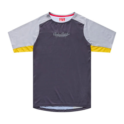 Troy Lee Designs Skyline Pro Short Sleeve MTB Jersey - Descend - Carbon