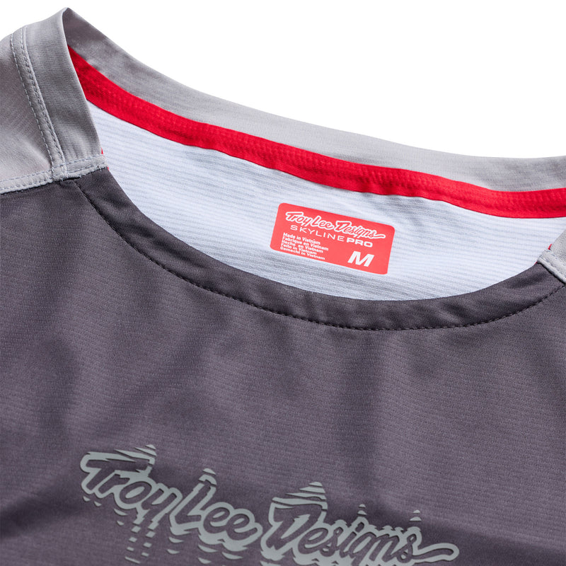Troy Lee Designs Skyline Pro Short Sleeve MTB Jersey - Descend - Carbon