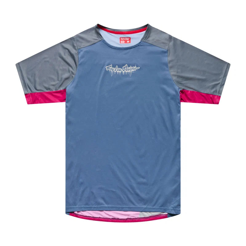 Troy Lee Designs Skyline Pro Short Sleeve MTB Jersey - Descend - Slate