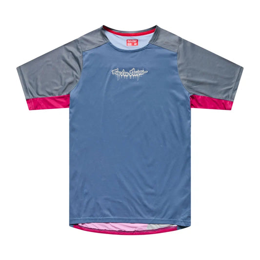 Troy Lee Designs Skyline Pro Short Sleeve MTB Jersey - Descend - Slate