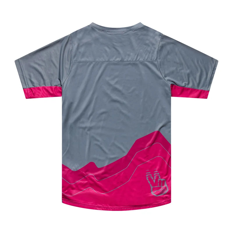 Troy Lee Designs Skyline Pro Short Sleeve MTB Jersey - Descend - Slate