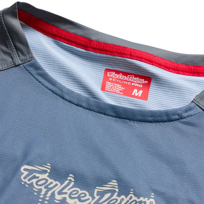 Troy Lee Designs Skyline Pro Short Sleeve MTB Jersey - Descend - Slate