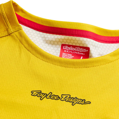 Troy Lee Designs Skyline Chill Long Sleeve MTB Jersey - Switchback - Acid