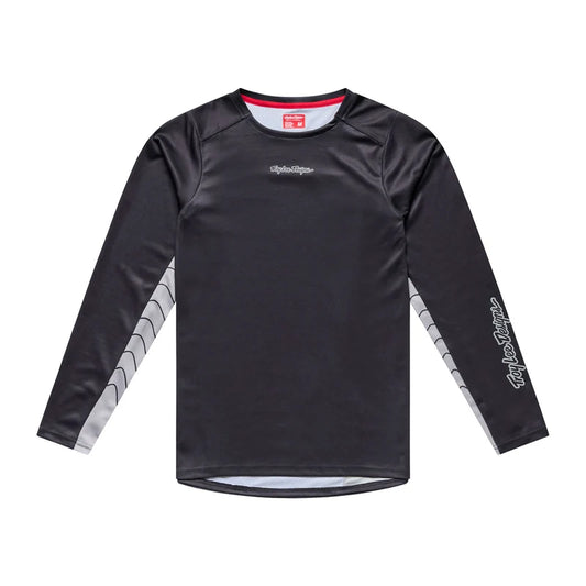 Troy Lee Designs Skyline Chill Long Sleeve MTB Jersey - Switchback - Carbon
