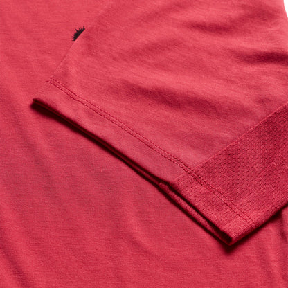 Troy Lee Designs Skyline Short Sleeve Ride Tee - Feathered - Ember Red