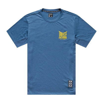 Troy Lee Designs Skyline Short Sleeve Ride Tee - Handlebar - Slate