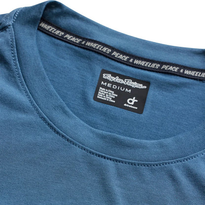 Troy Lee Designs Skyline Short Sleeve Ride Tee - Handlebar - Slate
