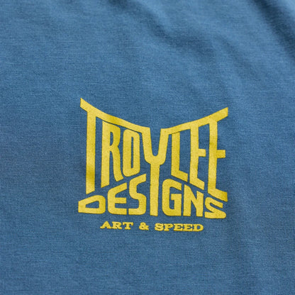 Troy Lee Designs Skyline Short Sleeve Ride Tee - Handlebar - Slate