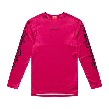 Troy Lee Designs Sprint Pro Long Sleeve MTB Jersey - Fuchsia