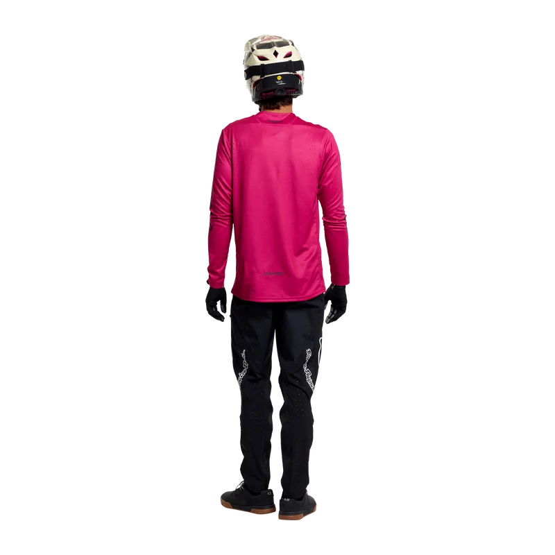 Troy Lee Designs Sprint Pro Long Sleeve MTB Jersey - Fuchsia