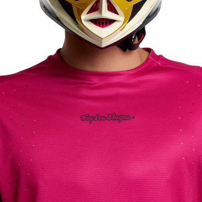 Troy Lee Designs Sprint Pro Long Sleeve MTB Jersey - Fuchsia