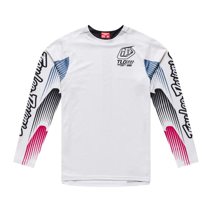 Troy Lee Designs Sprint Pro Long Sleeve MTB Jersey - Turbo - Pumice