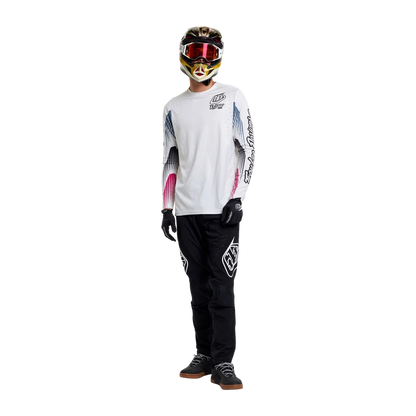 Troy Lee Designs Sprint Pro Long Sleeve MTB Jersey - Turbo - Pumice