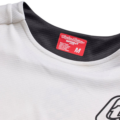 Troy Lee Designs Sprint Pro Long Sleeve MTB Jersey - Turbo - Pumice