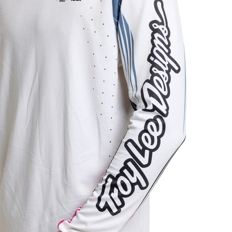 Troy Lee Designs Sprint Pro Long Sleeve MTB Jersey - Turbo - Pumice