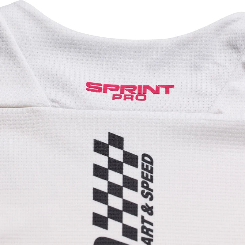 Troy Lee Designs Sprint Pro Long Sleeve MTB Jersey - Turbo - Pumice