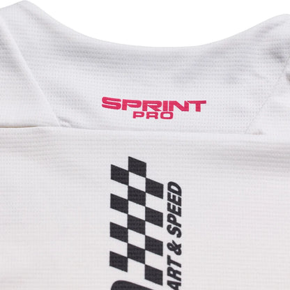 Troy Lee Designs Sprint Pro Long Sleeve MTB Jersey - Turbo - Pumice
