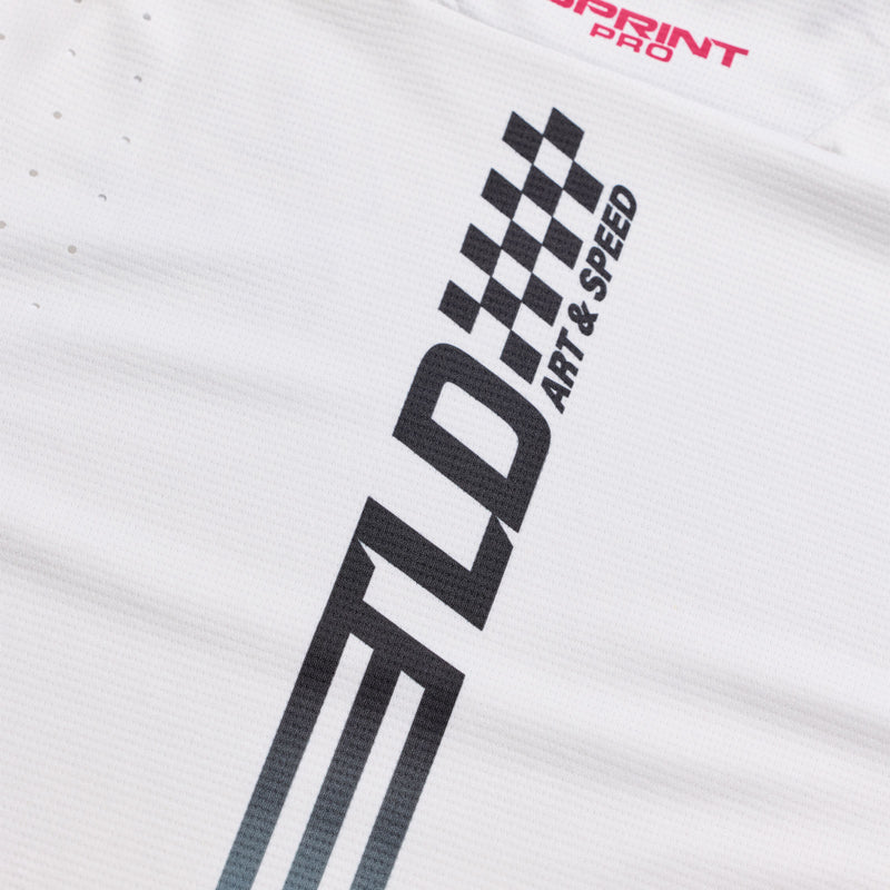 Troy Lee Designs Sprint Pro Long Sleeve MTB Jersey - Turbo - Pumice
