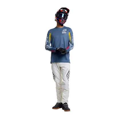 Troy Lee Designs Sprint Pro Long Sleeve MTB Jersey - Turbo - Slate
