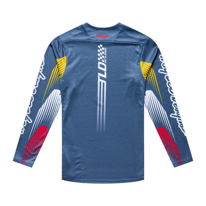 Troy Lee Designs Sprint Pro Long Sleeve MTB Jersey - Turbo - Slate