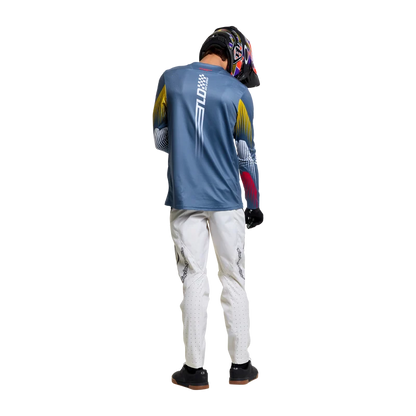 Troy Lee Designs Sprint Pro Long Sleeve MTB Jersey - Turbo - Slate