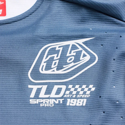 Troy Lee Designs Sprint Pro Long Sleeve MTB Jersey - Turbo - Slate