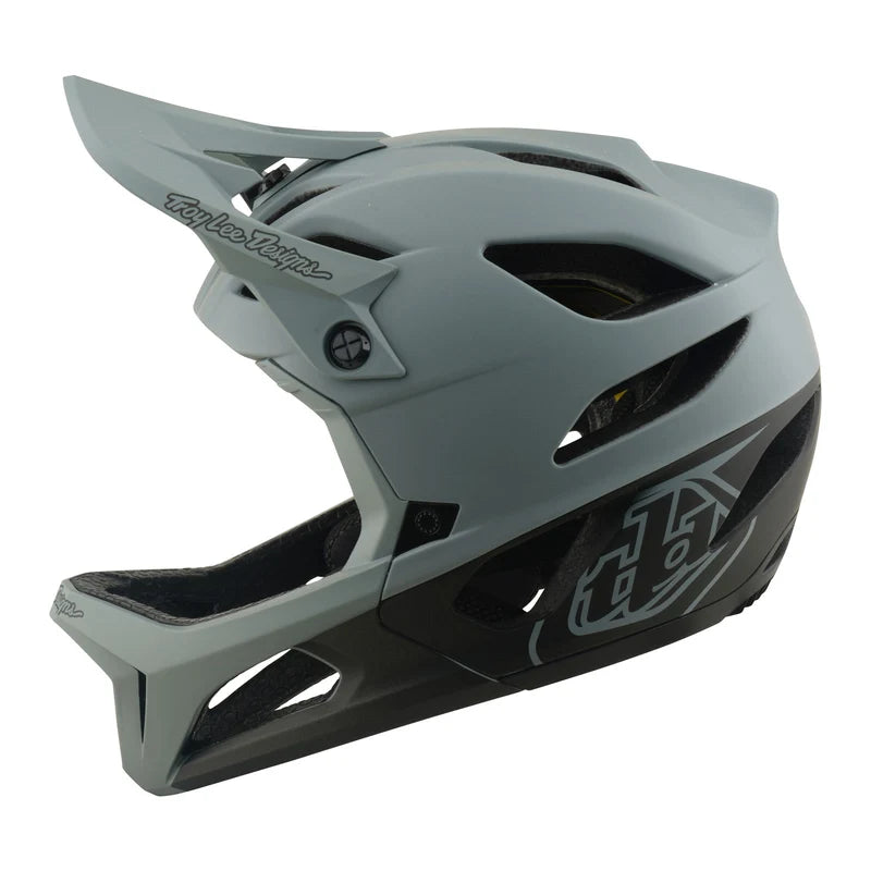 Troy Lee Designs Stage Full Face Helmet - Drone - Gray-Charcoal