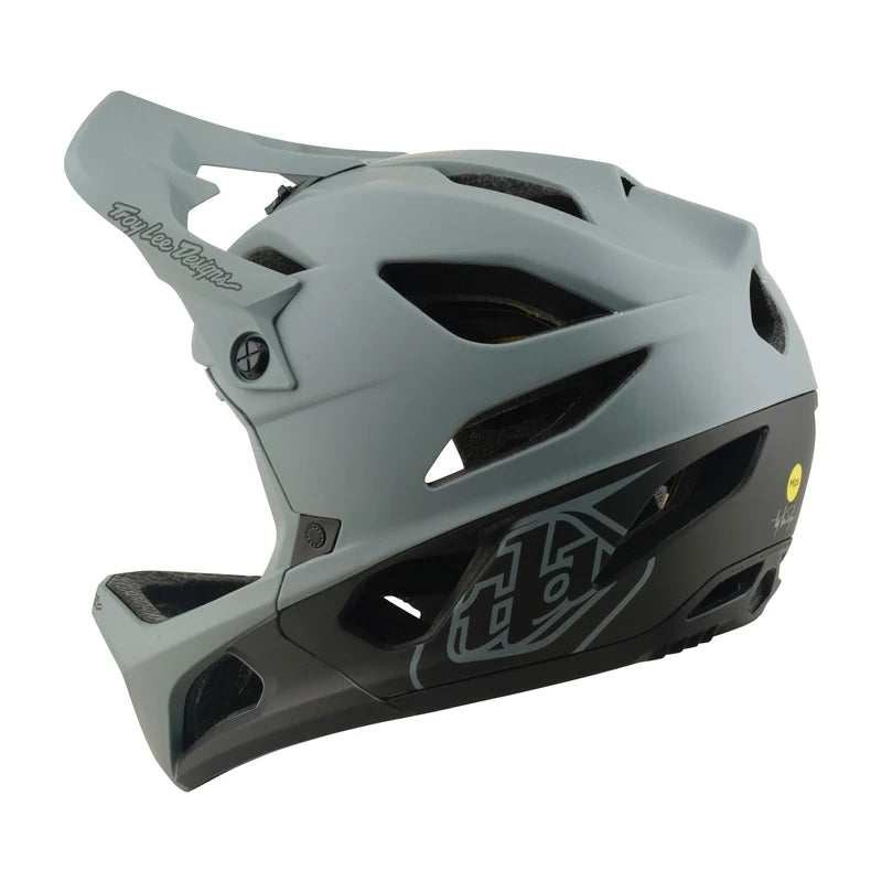 Troy Lee Designs Stage Full Face Helmet - Drone - Gray-Charcoal