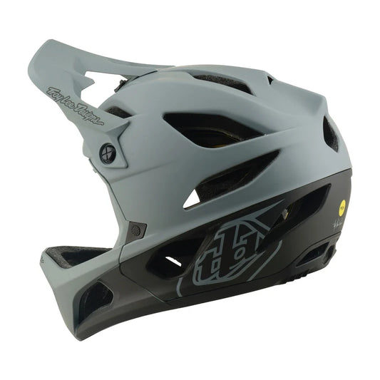 Troy Lee Designs Stage Full Face Helmet - Drone - Gray-Charcoal
