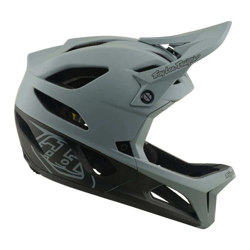 Troy Lee Designs Stage Full Face Helmet - Drone - Gray-Charcoal