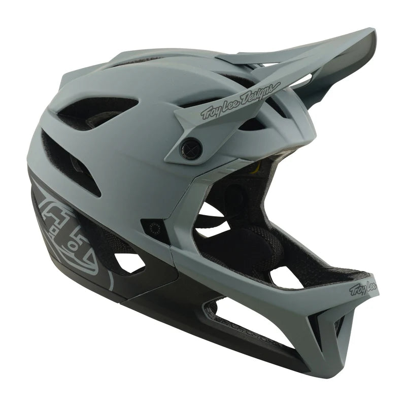 Troy Lee Designs Stage Full Face Helmet - Drone - Gray-Charcoal