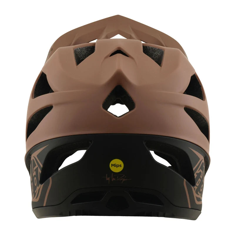 Troy Lee Designs Stage Full Face Helmet - Drone - Sienna-Charcoal