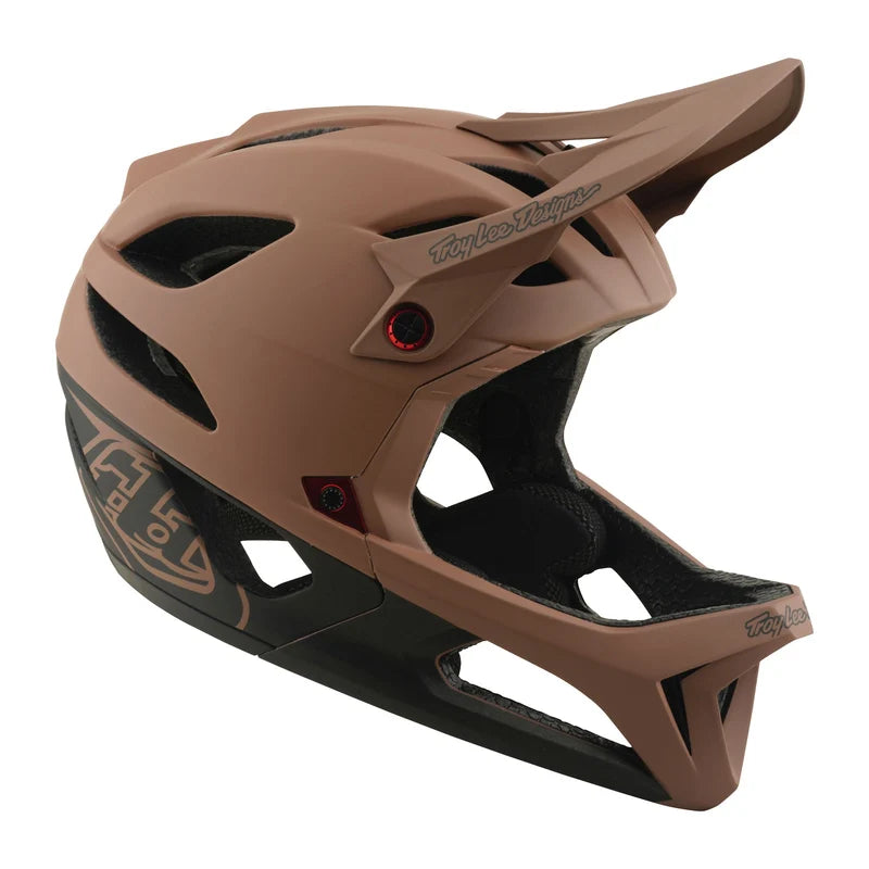 Troy Lee Designs Stage Full Face Helmet - Drone - Sienna-Charcoal