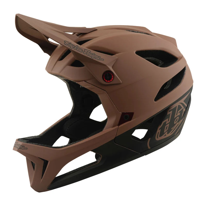 Troy Lee Designs Stage Full Face Helmet - Drone - Sienna-Charcoal